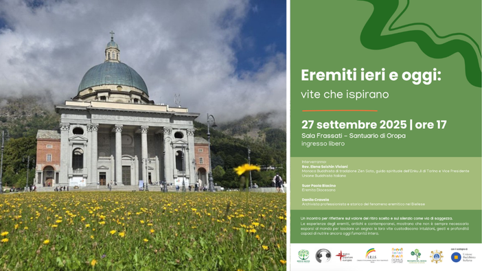 Eremiti ieri e oggi: al Santuario di Oropa "Vite che ispirano"