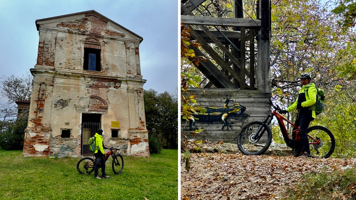 Biellese in ebike fra Serra e Bessa: ritorno sul sentiero tra morene e sottobosco