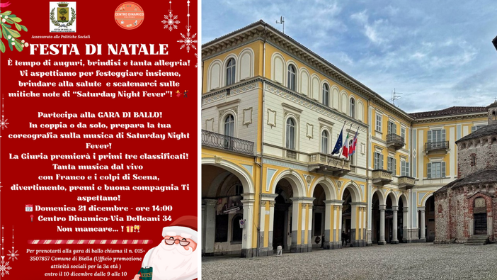 Biella, gara di ballo e musica dal vivo: appuntamento al Centro Dinamico