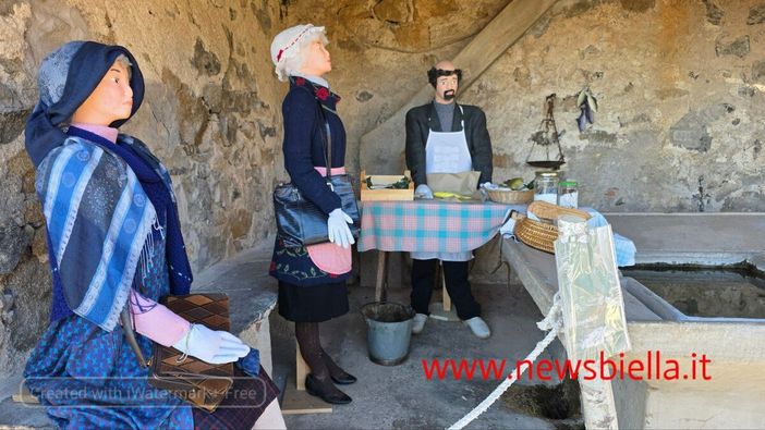 Rivò, il presepe da vivere: un viaggio nel Natale di una volta FOTO e VIDEO Catia Ciccarelli e Mauro Bedenetti per newsbiella.it