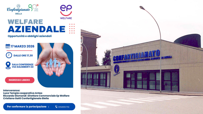 “Welfare aziendale: opportunità e obblighi”, appuntamento il 17 marzo