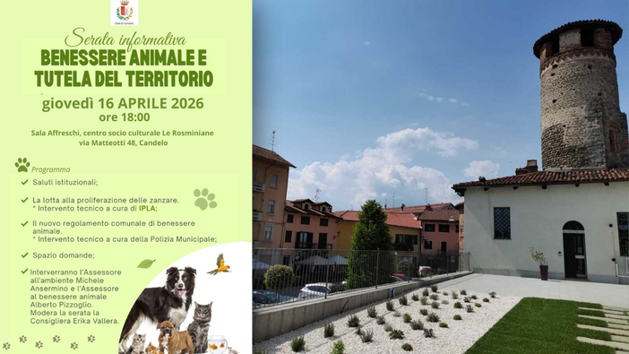 Candelo, serata informativa su benessere animale e tutela del territorio Candelo, serata informativa su benessere animale e tutela del territorio