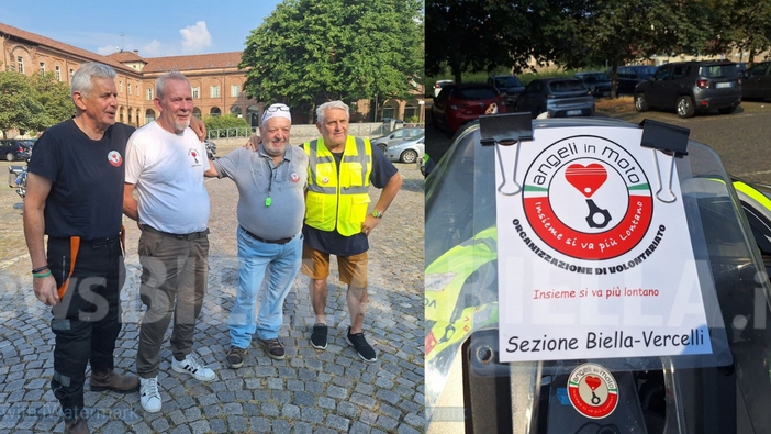 "Moto senza Vista", partito da Biella e Vercelli il viaggio dell'inclusione -  Foto di Nicola Rasolo