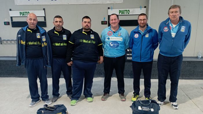 I qualificati della gara di Piatto - Foto Federbocce I qualificati della gara di Piatto - Foto Federbocce