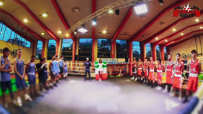 Boxe, 200 persone per la riunione di Boxing Club Biella - Foto Boxing Club Biella