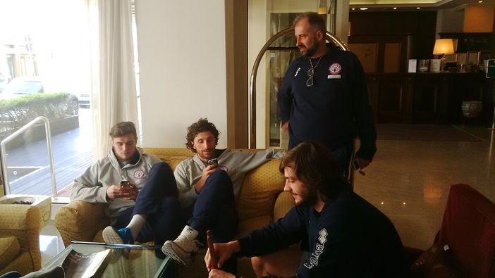 SPECIALE COPPA ITALIA Momenti di relax prima della finale