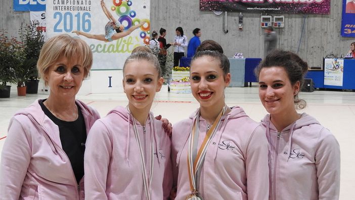 Ginnastica: Giada Lideo d'oro e d'argento agli interregionali