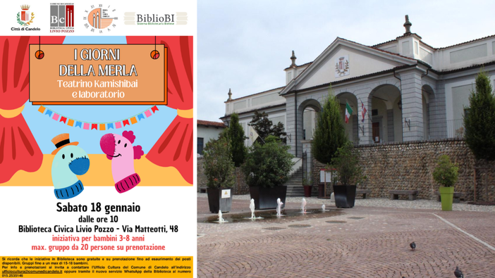 "I Giorni della Merla" a Candelo: teatrino Kamishibai e laboratori per bambini. "I Giorni della Merla" a Candelo: teatrino Kamishibai e laboratori per bambini.