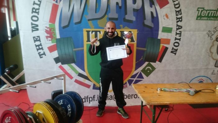 Alessio Santi primo podio al Gran Prix panca piana della wdfpf Alessio Santi primo podio al Gran Prix panca piana della wdfpf