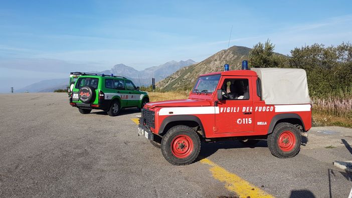 Continuano le ricerche nella zona di Bielmonte per trovare Matteo Caccia FOTO