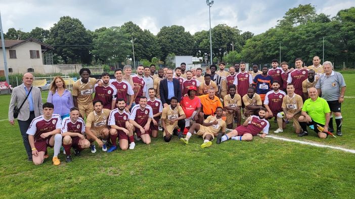 Rice Football Match, l’incontro tra Polizia di Stato e Cgil