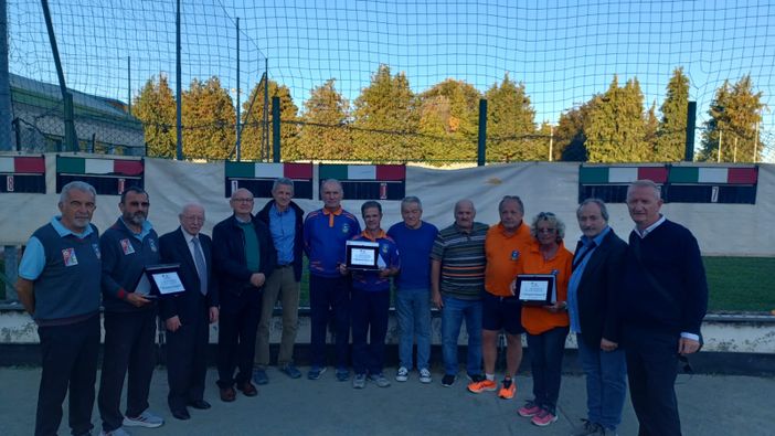 I protagonisti del 2° Memorial Riccardo Masserano - Foto Federbocce