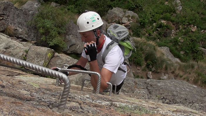 Turismo a kilometri 0: la Ferrata Nito Staich di Oropa, Biella