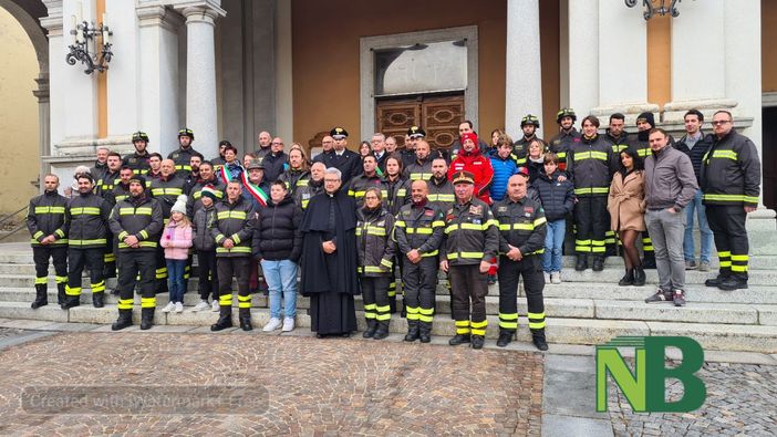 Santa Barbara dei Vigili del Fuoco di Cossato: "Avere sul nostro territorio il vostro distaccamento fa sentire la popolazione protetta e sicura" Foto e Video Catia Ciccarelli per newsbiella.it