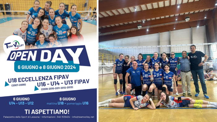 Biella, Team Volley celebra il triplo argento del settore giovanile.