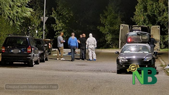 Cadavere ritrovato in un cassonetto di Regione Croce - Foto Benedetti per newsbiella.it