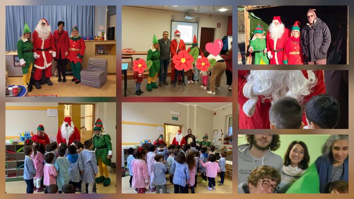 Valdilana: Il SAI e i bimbi delle scuole celebrano le feste con Babbo Natale e gli Elfi