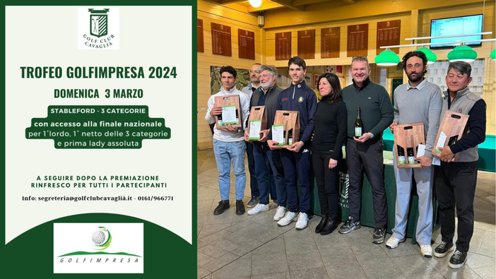 Golf Club Cavaglià: i risultati e i prossimi appuntamenti.