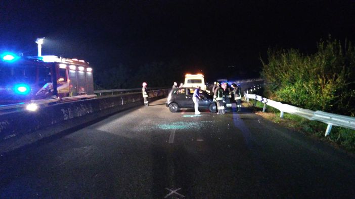 Auto si ribalta, un altro incidente in Superstrada