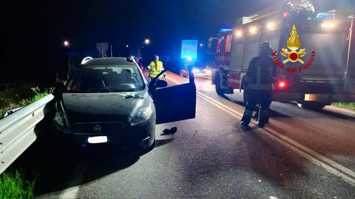 Cossato: Soccorso un uomo coinvolto in un incidente autonomo