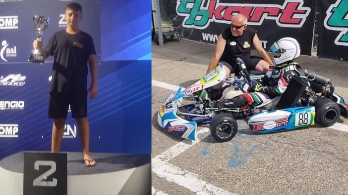 Kart, giornata impegnativa per Riccardo Maglioli a Lonato del Garda