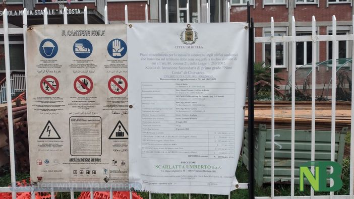 Scuole medie di Chiavazza, perché il cantiere è ancora lì: tutti gli interventi previsti