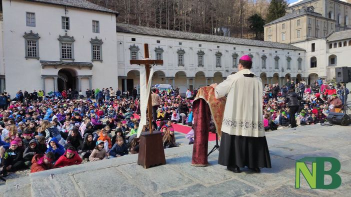Giornata Diocesana dei Ragazzi: a Oropa oltre mille partecipanti.