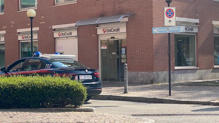 Biella, falso allarme di rapina alla Unicredit