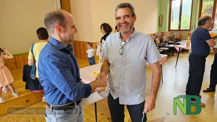 Il saluto di Valdilana al "suo" comandante Damiano, ora cittadino onorario