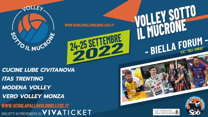 Il Volley arriva sotto il Mucrone, Biella ospita la Superlega