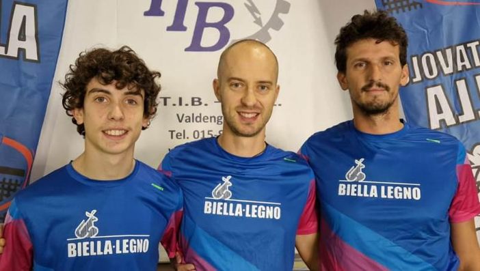 La formazione di serie C2 del TT Biella Legno