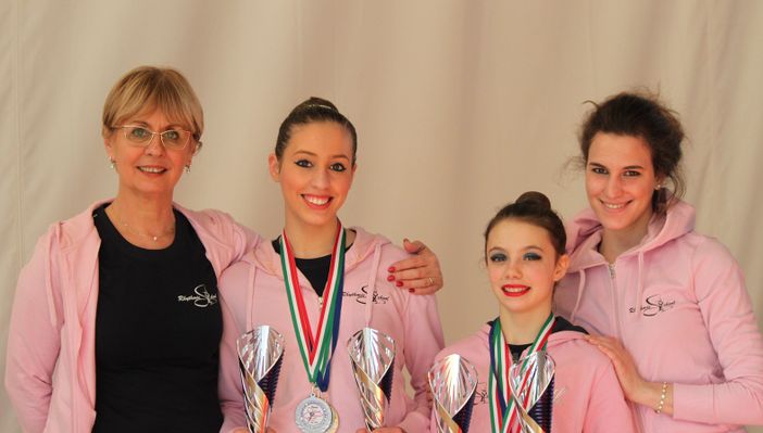 Ginnastica Ritmica - Pellegrini, Di Siena e Lideo ai campionati italiani