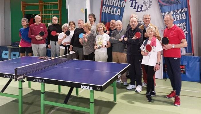 “Ping Pong per la terza età”: parte col botto l’iniziativa TT Biella. “Ping Pong per la terza età”: parte col botto l’iniziativa TT Biella.