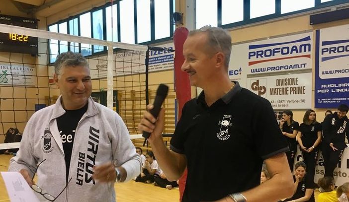 Da sinistra Franco Vecco Garda e Maurizio Venco Da sinistra Franco Vecco Garda e Maurizio Venco