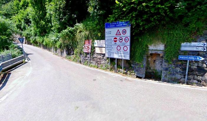 Campiglia Cervo, riapertura parziale della provinciale Rosazza-Oropa - Foto archivio newsbiella.it