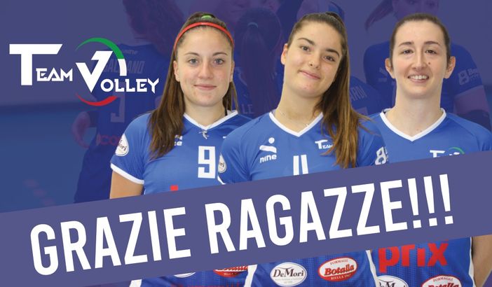 Levis, Zatta, Peruzzo lasciano il Teamvolley - Foto TeamVolley