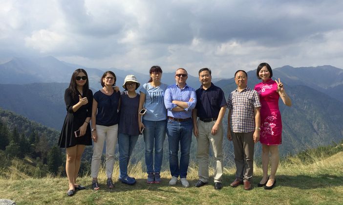 Delegazione cinese in visita a Biella