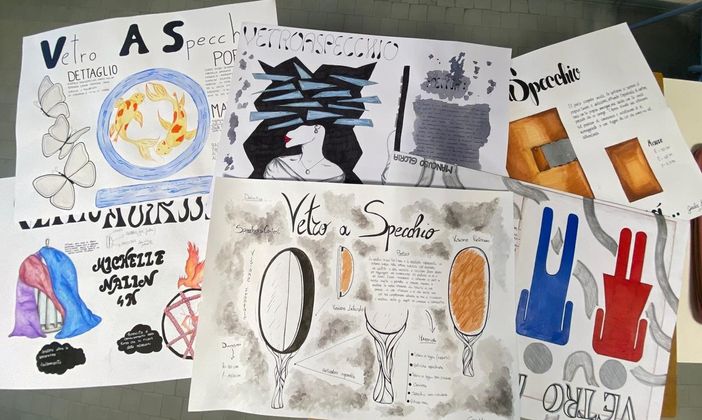 Arte e solidarietà: gli studenti del Liceo Artistico di Biella trasformano il vetro in speranza con “VetroaSpecchio” FOTO Arte e solidarietà: gli studenti del Liceo Artistico di Biella trasformano il vetro in speranza con “VetroaSpecchio” FOTO