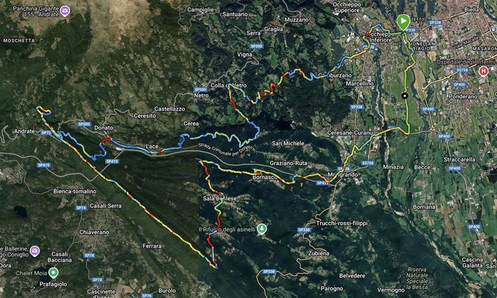 Percorsi in ebike anche sotto la pioggia: nel cuore della Serra morenica