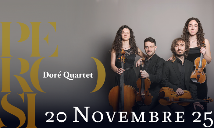 Accademia Perosi, quattro appuntamenti in settimana a partire dal Dore Quartet