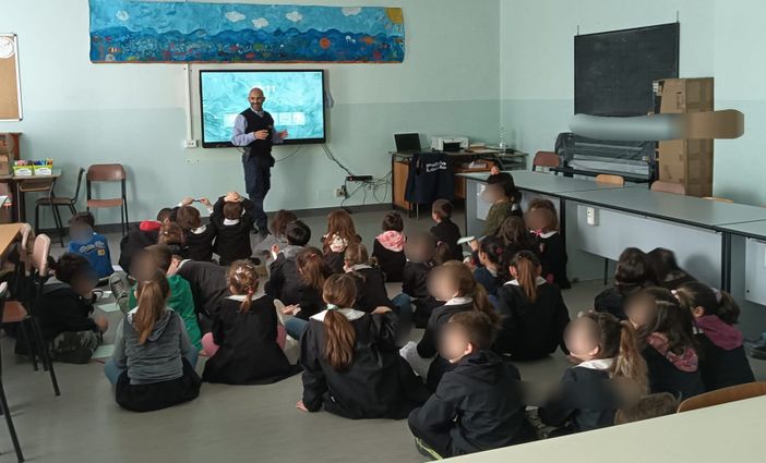 Salussola: A scuola di educazione stradale col Comandante della Polizia Locale Alessio Santi