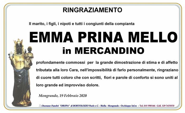 Emma Prina Mello in Mercandino