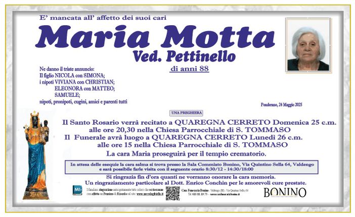 Maria Motta Ved. Pettinello