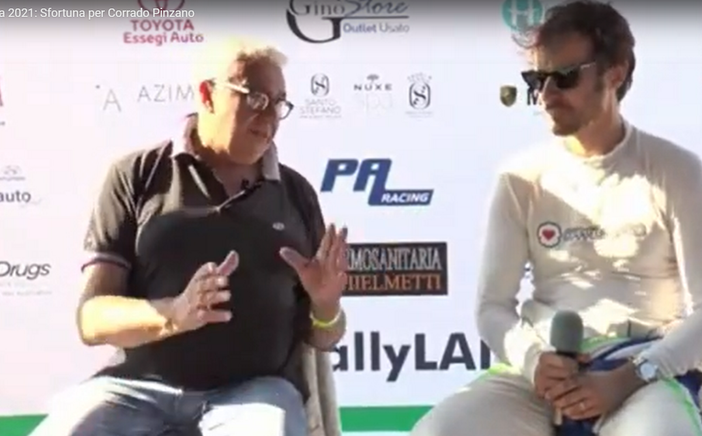 119 equipaggi al via del Rally Lana 2022, a destra Corrado Pinzano - Foto archivio newsbiella.it