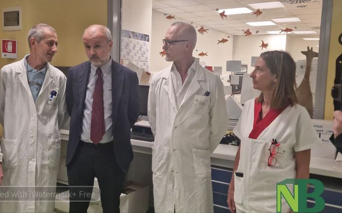 Il Ministro Schillaci in visita all'ospedale di Biella: "Di grande livello"