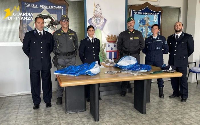 Maxi sequestro di droga all’interno del carcere di Lecce