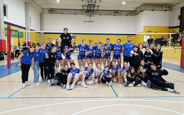 TeamVolley Lessona contro Bra: chiude l'andata con 3 punti - Foto di Davide Finatti