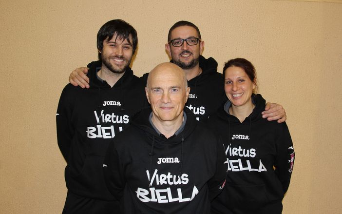Lo staff tecnico della Virtus 2017/2018
