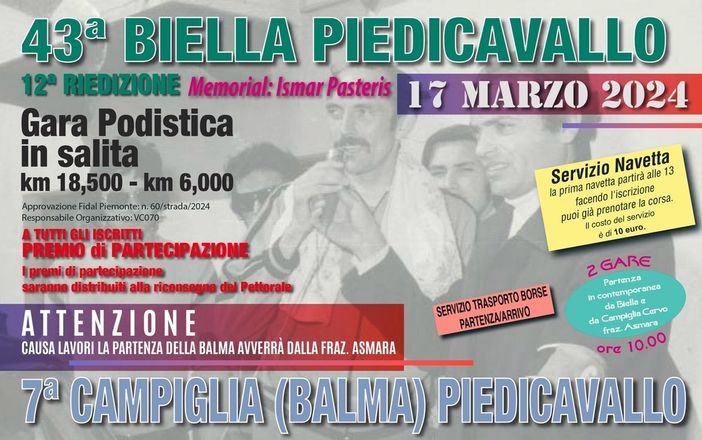 GAC Pettinengo, Biella-Piedicavallo e Campiglia-Piedicavallo: “Un piccolo cambio di percorso”.