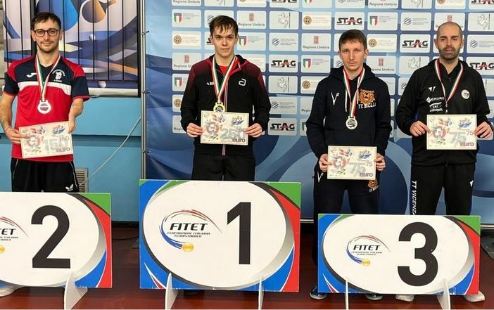 TT Biella: Ottima prova di Sergei Mokropolov al Torneo Nazionale di Terni